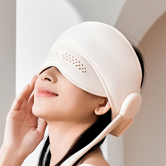 Plushridge Cordless Head and Eye Massager with Heat and Air Compression