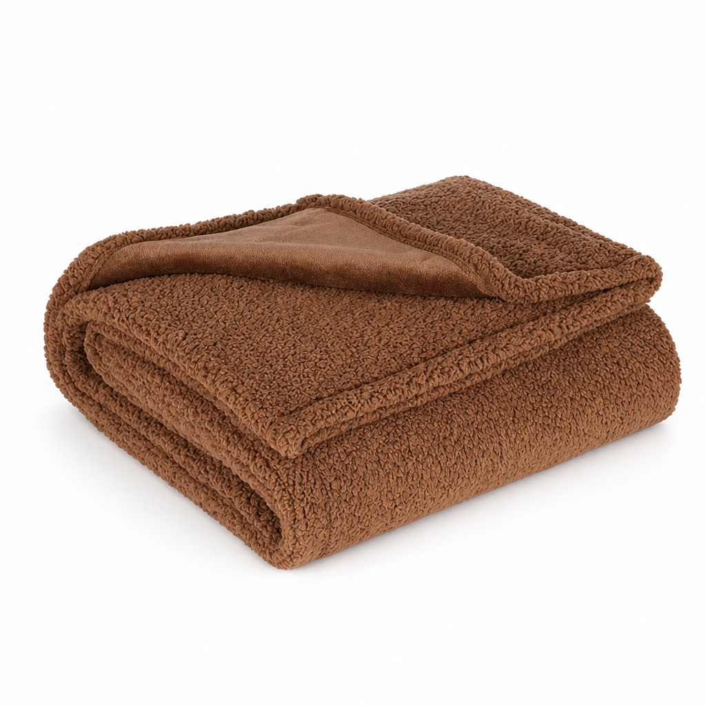 Waterproof Soft Fleece Throw Blanket with Quick-Dry Finish