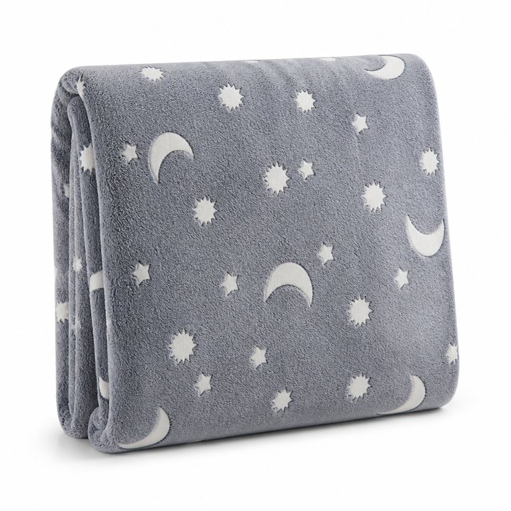 Leuchtende weiche Flanell-Kinderdecke