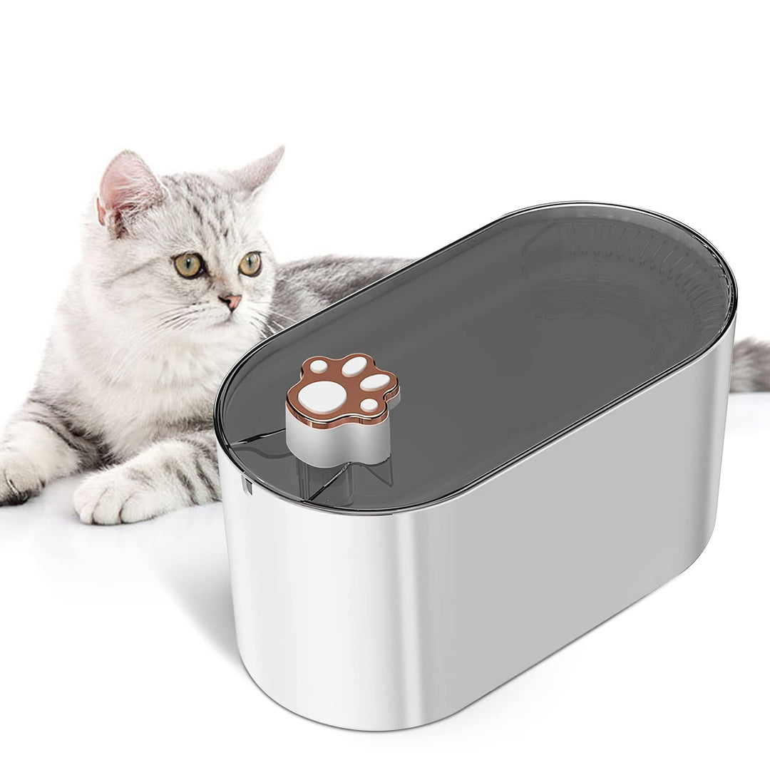 3L pet water fountain with LED light
