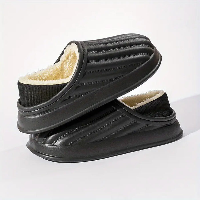 Plushridge™ Cozy Warm House Slippers with Non-Slip Soles