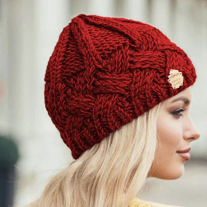 Soft Knitted Wool Blend Beanie for Everyday Warmth