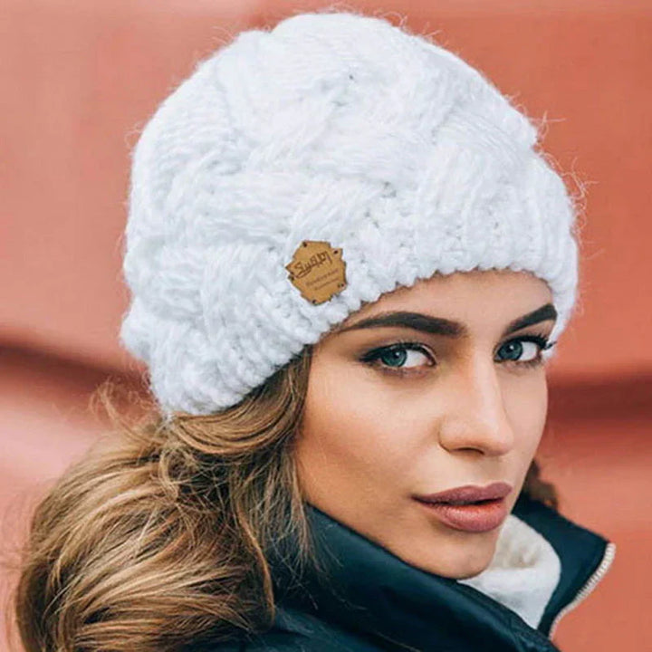 Soft Knitted Wool Blend Beanie for Everyday Warmth