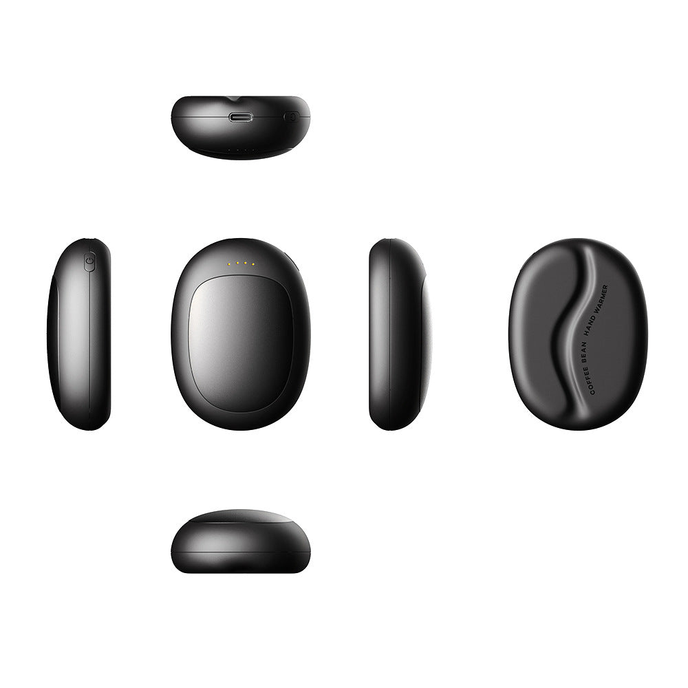 Pocket rechargeable hand warmer in hand