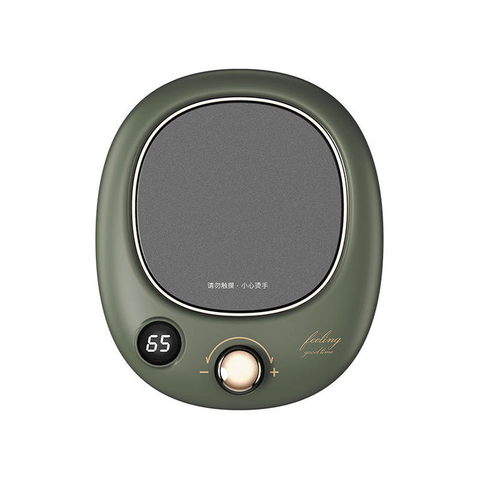 Plushridge Smart Mug Warmer with Digital Display and Knob Control