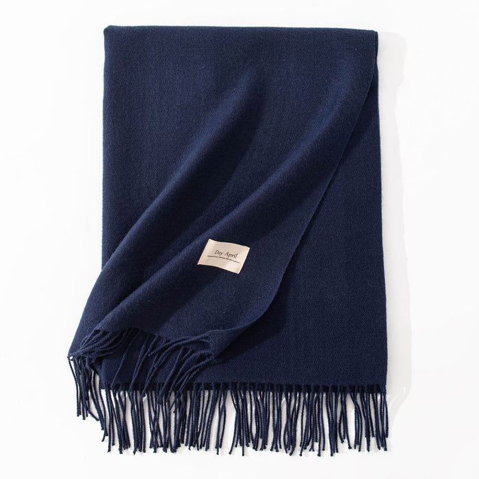 Plushridge Wide Faux Cashmere Scarf Shawl in 20 Colors