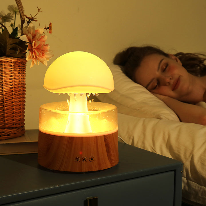 Rain Cloud Humidifier with 7-Color Night Light and Remote
