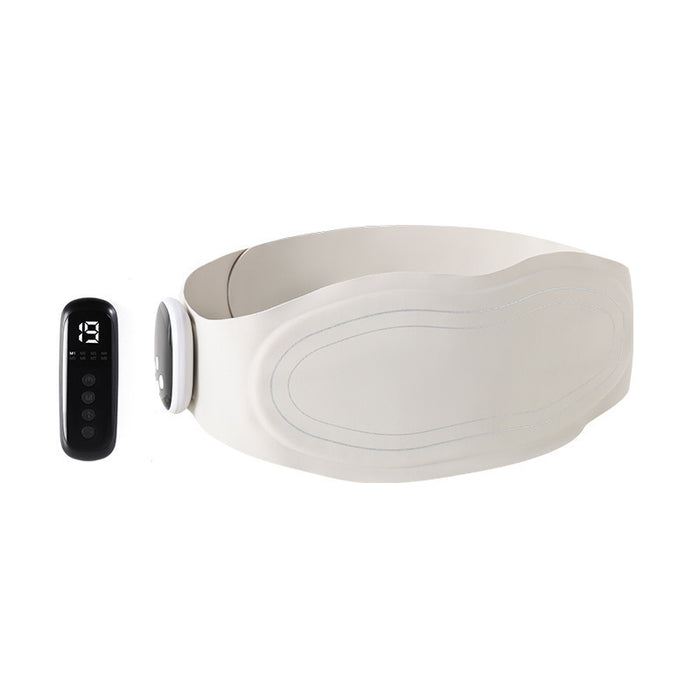 Plushridge Ultra-Thin Heated Lumbar Massager Belt, Rechargeable