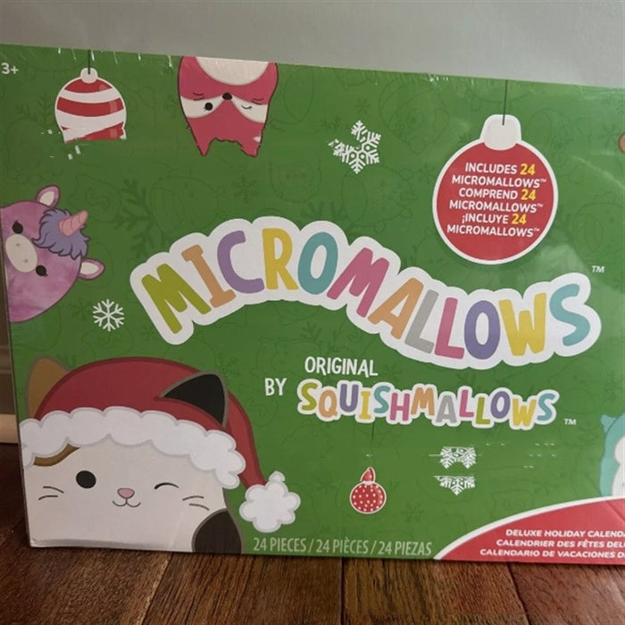 Plushridge Christmas Advent Calendar with 24 Mini Plush Characters