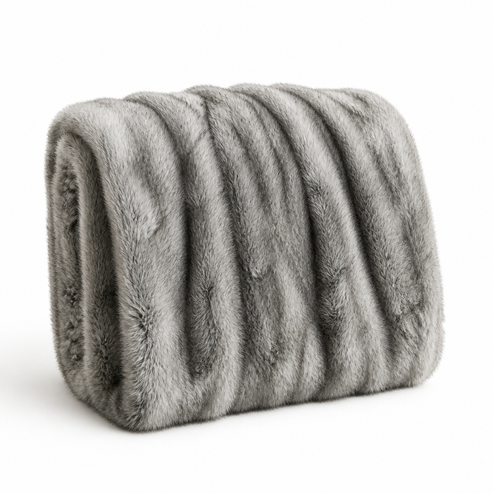 Plushridge™ Fluffy Faux Fur Throw Blanket with Reinforced Edges