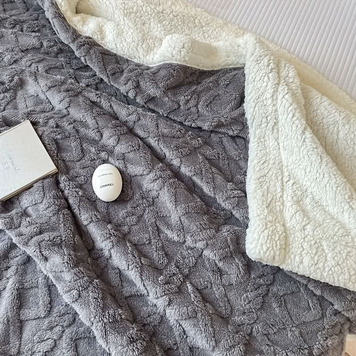 Soft Comfort Blanket for Bed, Sofa, and Travel