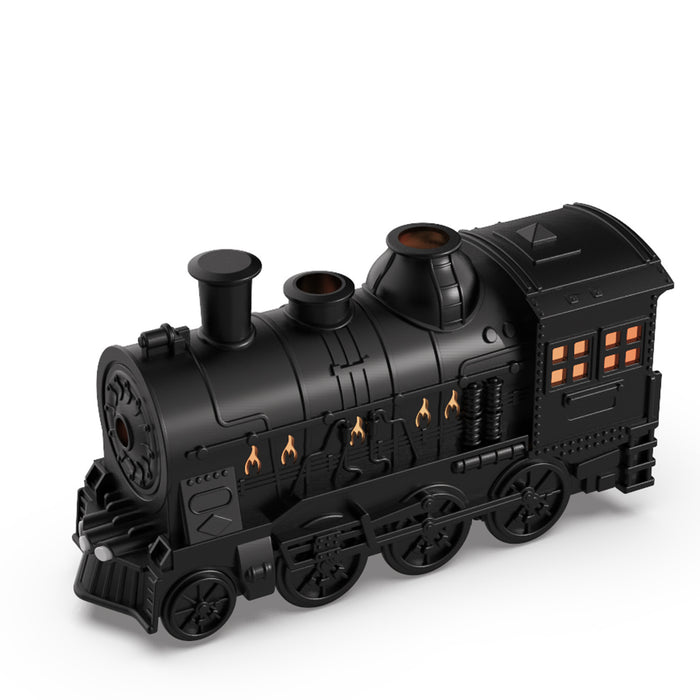 Plushridge Train Essential Oil Diffuser with Smoke Ring Mist and Light