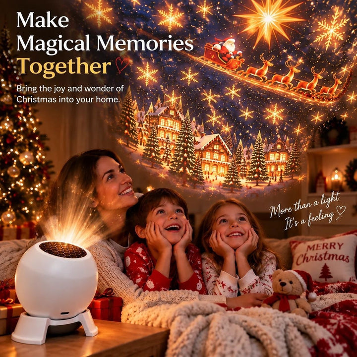 Christmas Projector Light – Festive Patterns for Walls &amp; Ceiling