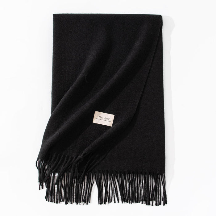 Plushridge Wide Faux Cashmere Scarf Shawl in 20 Colors