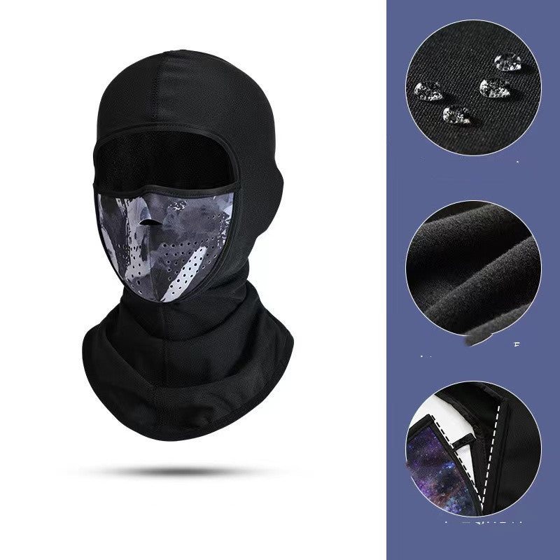Winter Ski Face Mask Neck Cover, Warm and Windproof
