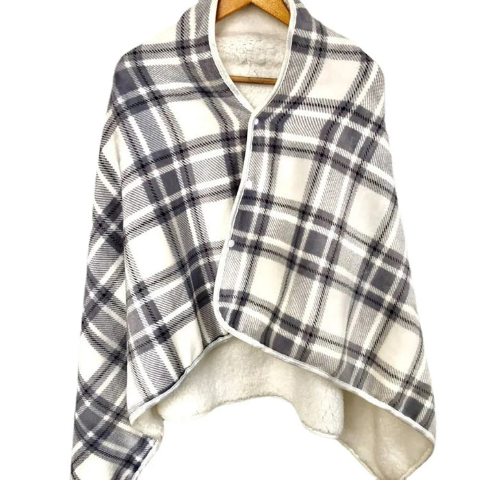 Plushridge™ USB Heated Shawl with Timer and 3 Heat Settings