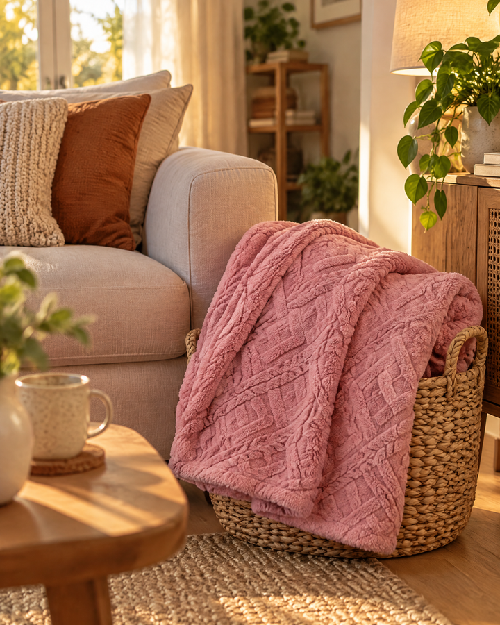 Flannel Fleece Throw Blanket – Soft Fluffy Warm Blanket for Couch &amp; Bed, Lap, Throw &amp; Full Sizes, 8 Colors