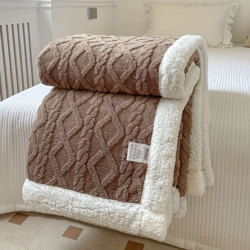 Soft Comfort Blanket for Bed, Sofa, and Travel