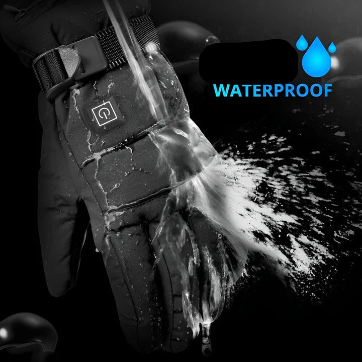 Plushridge™ Rechargeable Heated Gloves with 3 Heat Settings