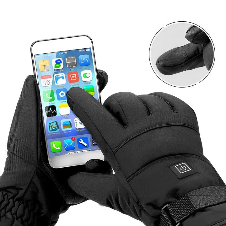 Plushridge™ Rechargeable Heated Gloves with 3 Heat Settings