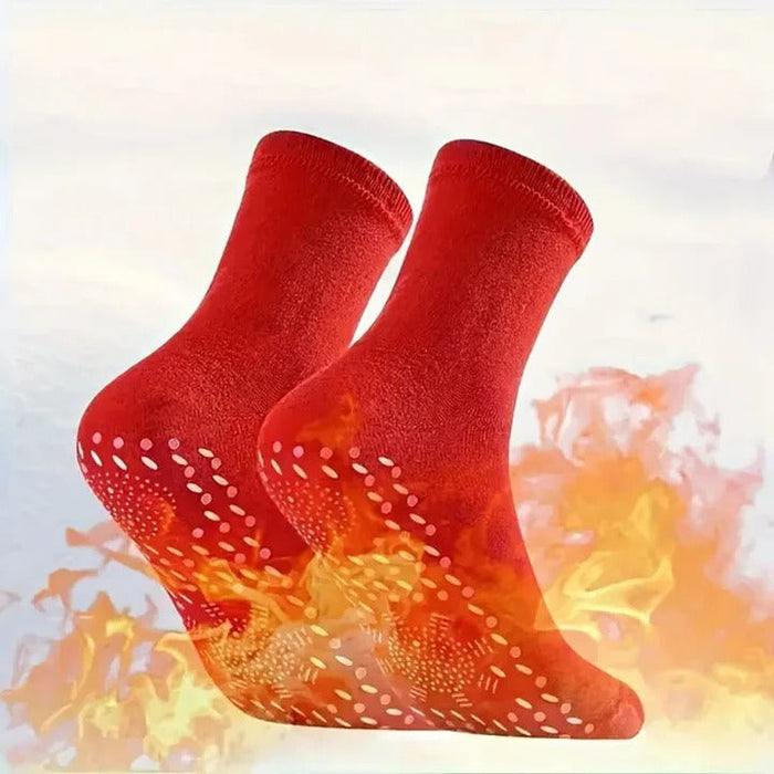 Plushridge™ Thermal Socks Five-Pair Pack with Tourmaline Blend