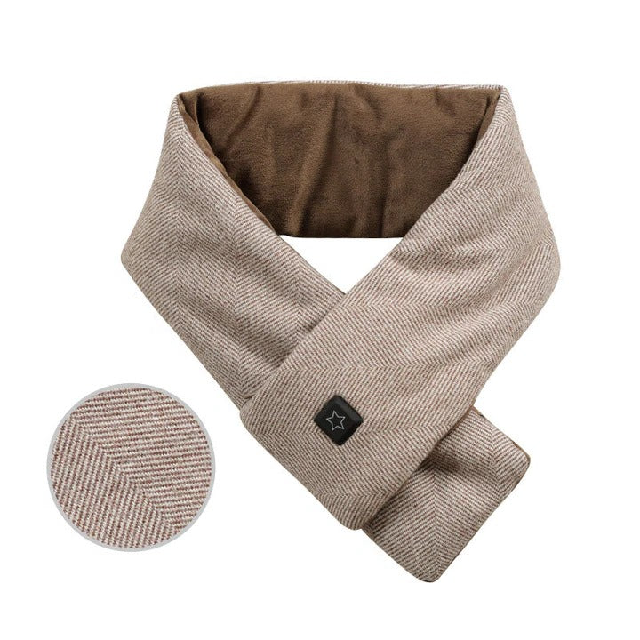 Plushridge™ Heated Cotton Neck Warmer with Graphene Heating