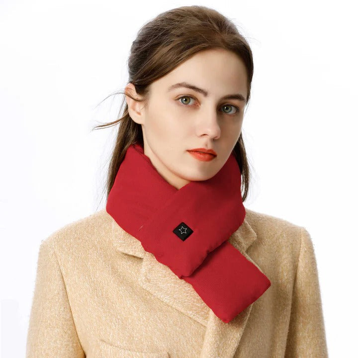 Plushridge™ Heated Cotton Neck Warmer with Graphene Heating