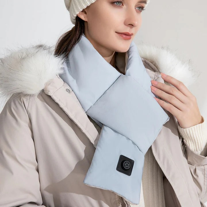 Plushridge™ Heated Cotton Neck Warmer with Graphene Heating