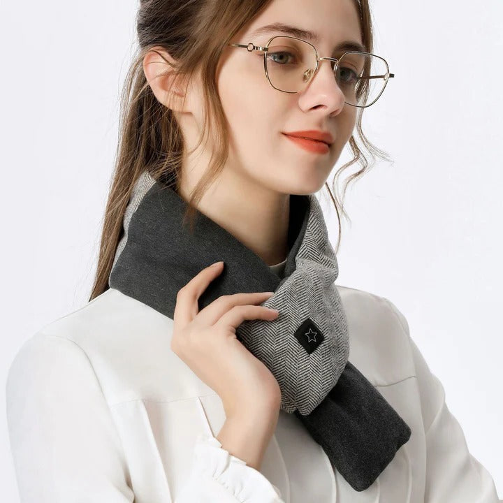Plushridge™ Heated Cotton Neck Warmer with Graphene Heating