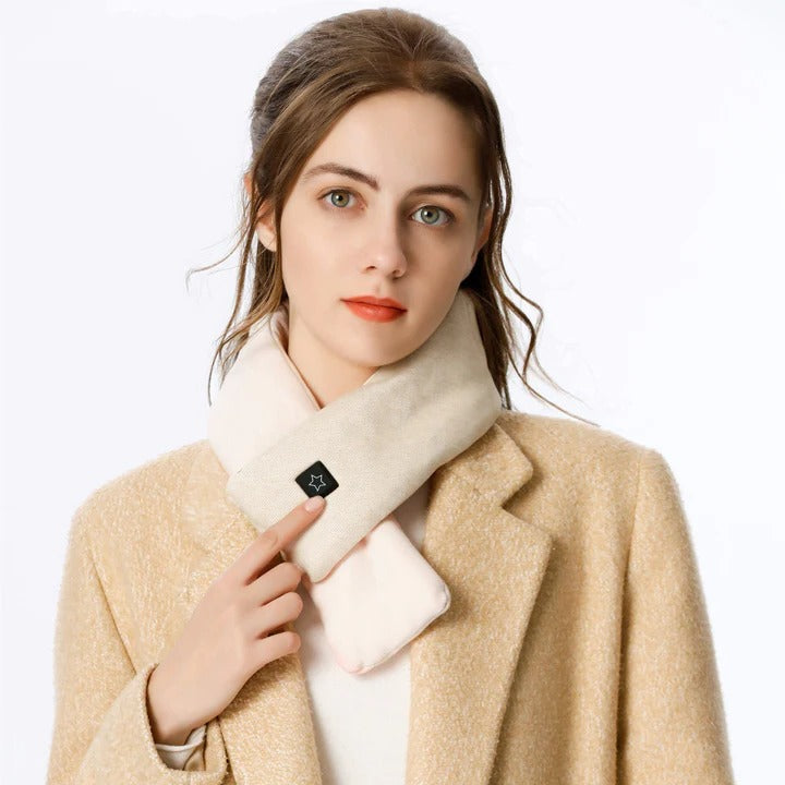 Plushridge™ Heated Cotton Neck Warmer with Graphene Heating