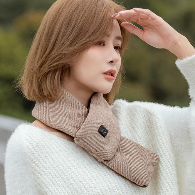 Plushridge™ Heated Cotton Neck Warmer with Graphene Heating