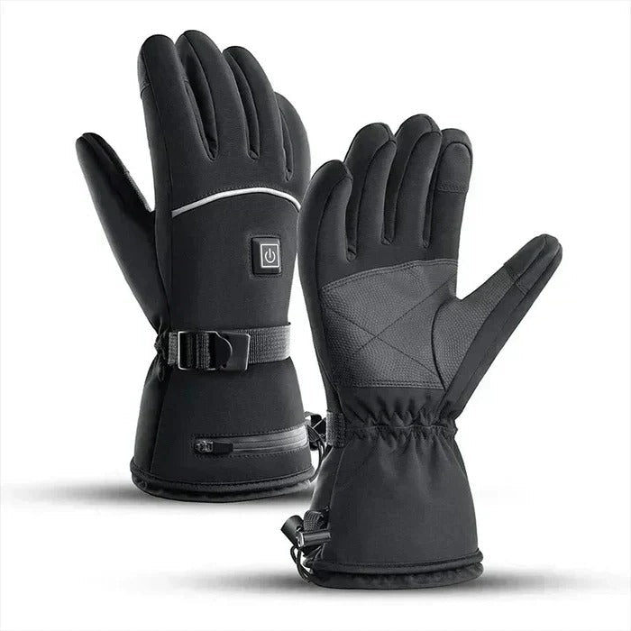 Plushridge™ Heated Motorcycle Gloves with Touchscreen Fingertips