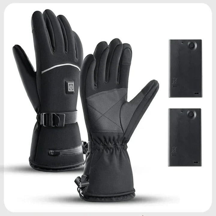 Plushridge™ Heated Motorcycle Gloves with Touchscreen Fingertips