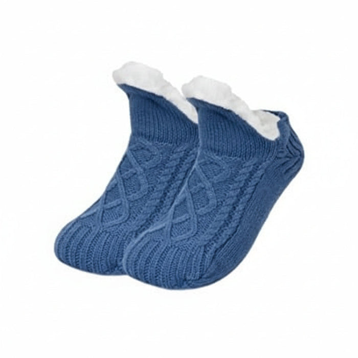 Plushridge™ Fleece-Lined Thermal Socks with Non-Slip Silicone Grips