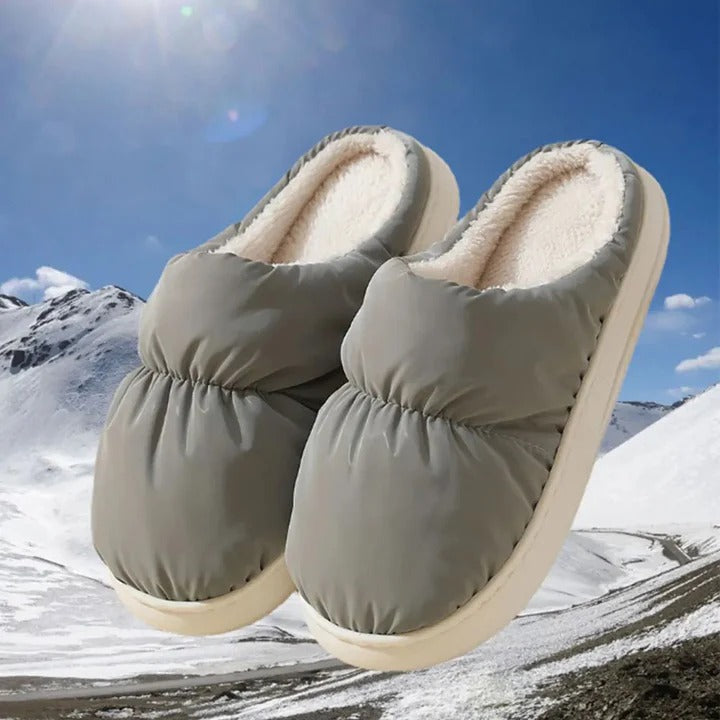 Plushridge™ USB Heated Slippers with Non-Slip Sole, Plush Lined