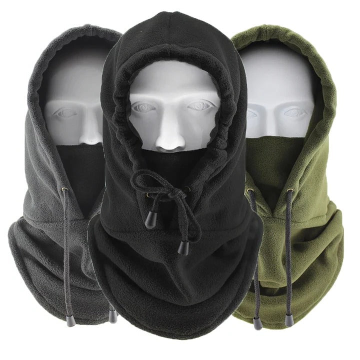 Plushridge™ Polar Fleece Balaclava and Ski Hood with Adjustable Fit