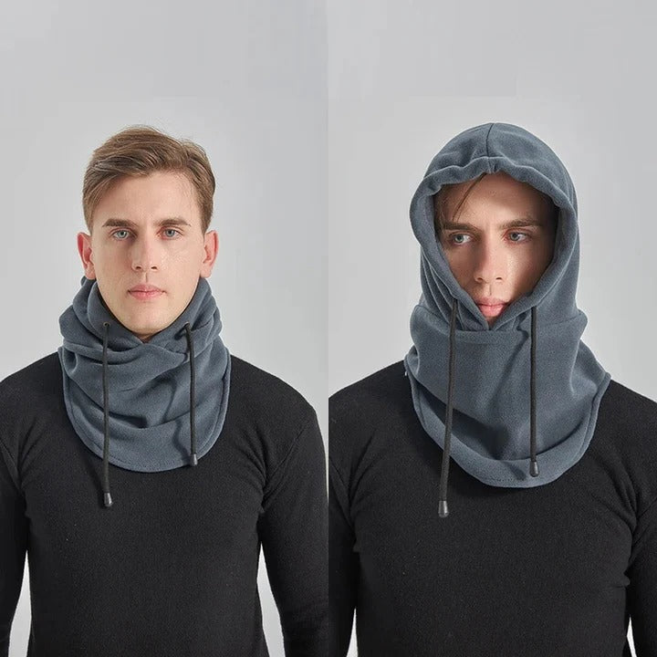 Plushridge™ Polar Fleece Balaclava and Ski Hood with Adjustable Fit