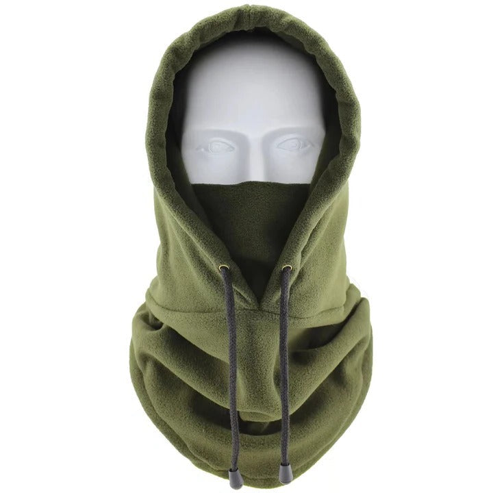 Plushridge™ Polar Fleece Balaclava and Ski Hood with Adjustable Fit