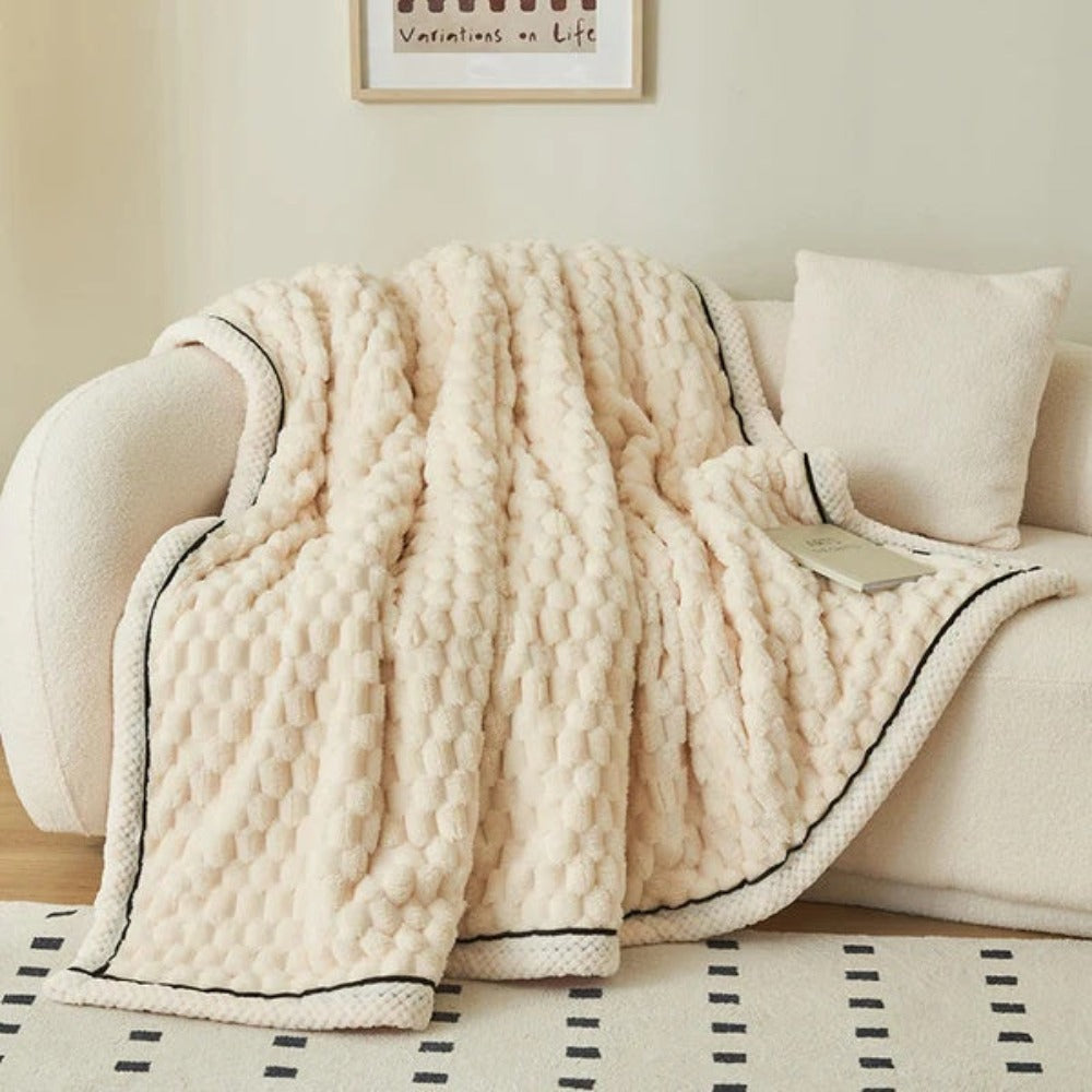 Cloud Cuddle Blanket Bubble‑Textured Cozy Throw