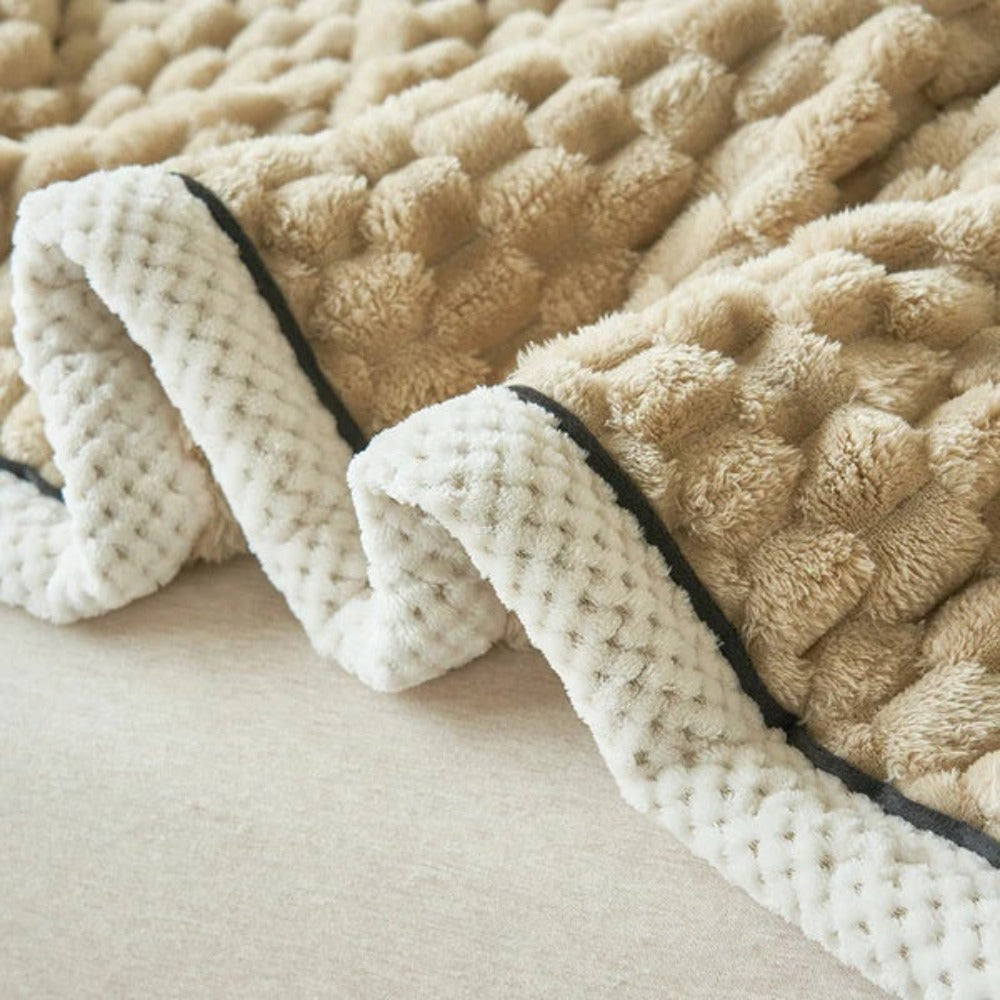 Cloud Cuddle Blanket Bubble‑Textured Cozy Throw