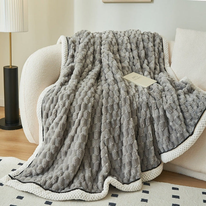 Cloud Cuddle Blanket Bubble‑Textured Cozy Throw