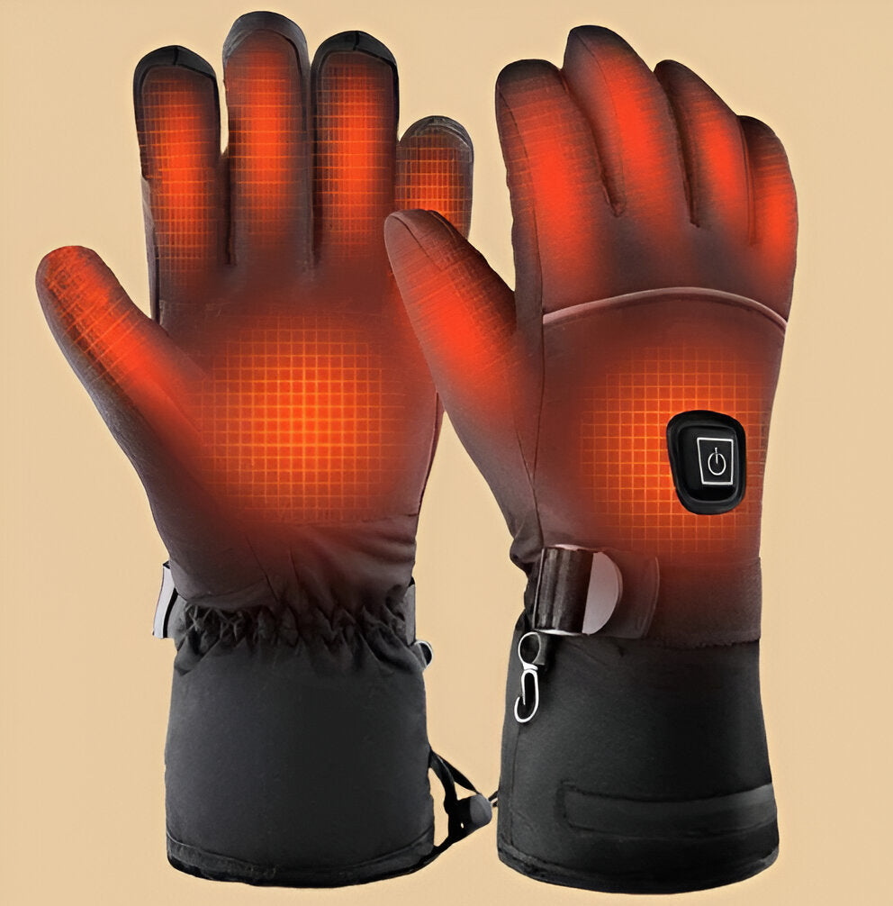 Plushridge™ Rechargeable Heated Gloves with 3 Heat Settings