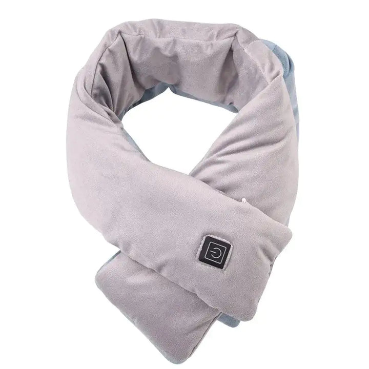 Plushridge™ USB Heated Neck Wrap Scarf with Even, Soothing Warmth