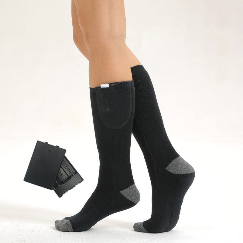 Plushridge™ Rechargeable Heated Socks with Adjustable Temperature