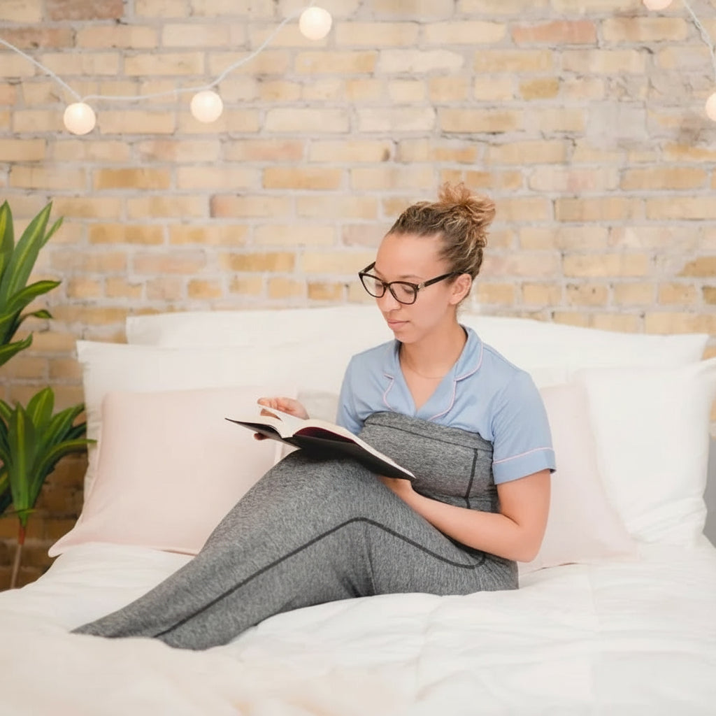 Stretchy Wearable Sleep Pod Blanket for Adults, Full-Body Hug