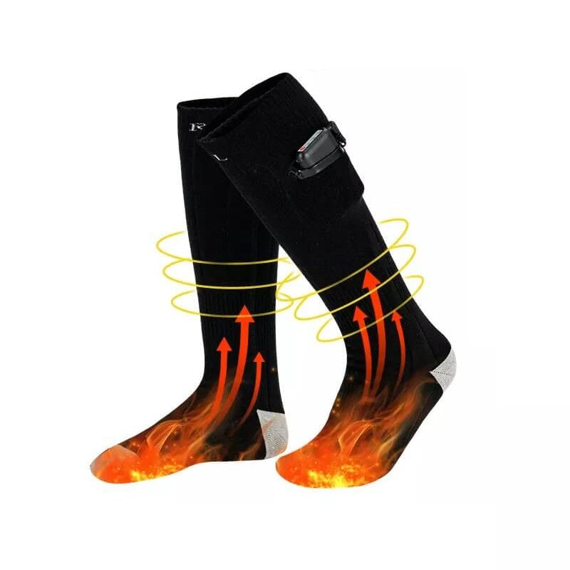 Plushridge™ Rechargeable Heated Socks with 8-Hour Warmth and 3 Settings