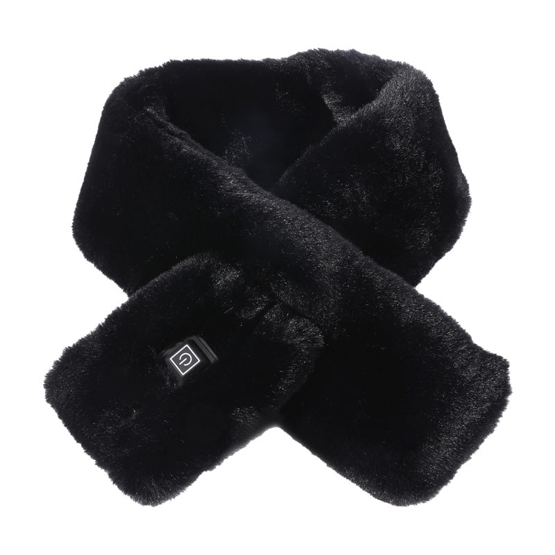 Plushridge™ Heated Faux Fur Neck Wrap with 3 Heat Settings